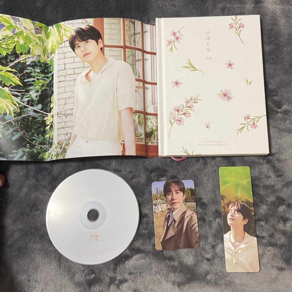 KYUHYUN - [Love Story (4 Season Project 季)] 4th Mini Album LETTER Version